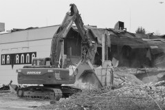 Abriss Aladdins in Goldbach 2011