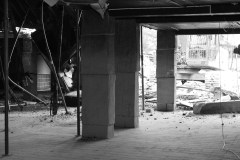 Abriss Aladdins in Goldbach 2011