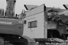 Abriss Aladdins in Goldbach 2011