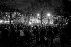Mahnwache im Park Schöntal